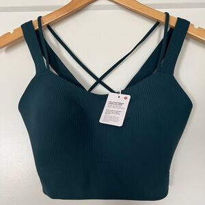 Lululemon Like a Cloud Ribbed Longline Bra